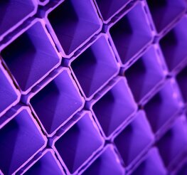 Aluminum profiles in cross-section for Ecotent® folding gazebos.